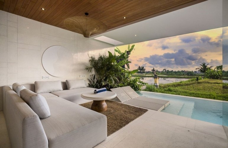 Prodej vily 2+kk s panoramatickými výhledy Ubudu, Bali, Indonésie